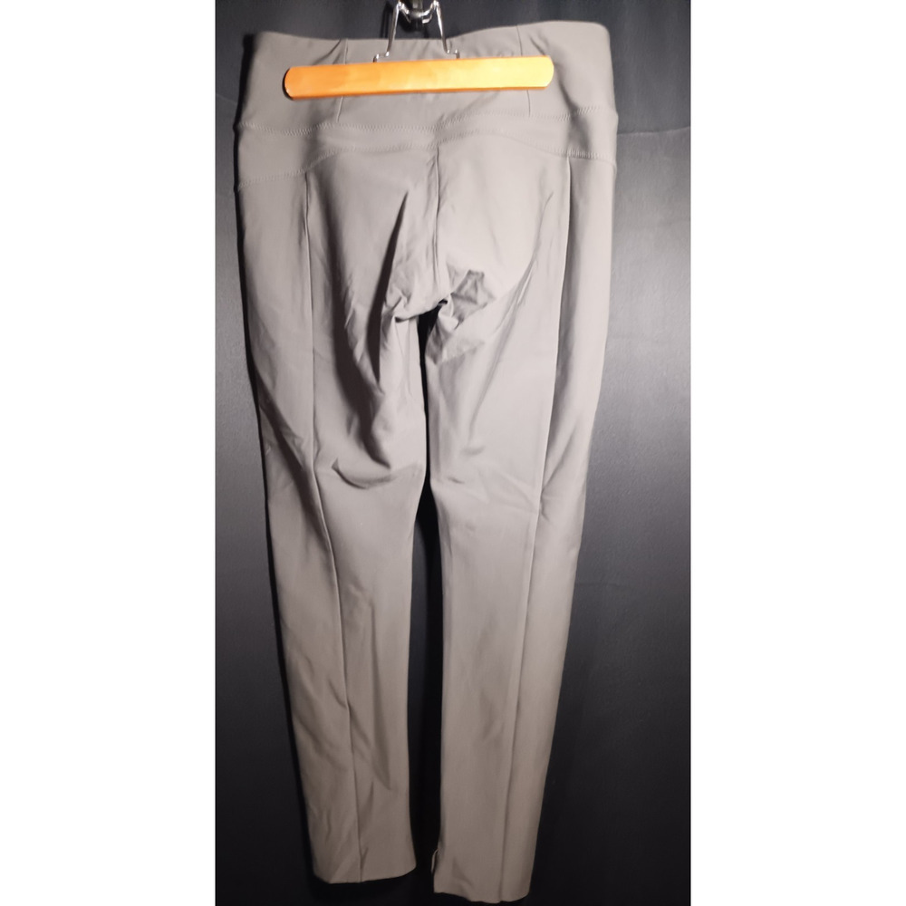 Athleta Stellar Tight Pants Women’s Small Petite Olive Gray Slim Pull‑On Ankle - Picture 4 of 6